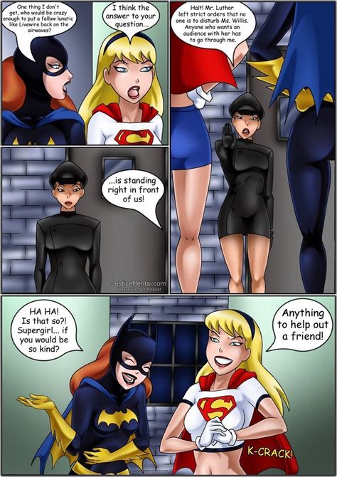 justice hentai 4 sex adventures of batgirl and supergirl