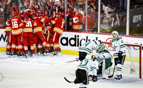 Johnny Gaudreau’s Ot Goal Gives Flames 3 2 Win Over Stars In Game 7
