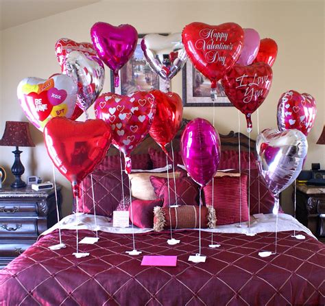 valentines day bed room decoration ideas