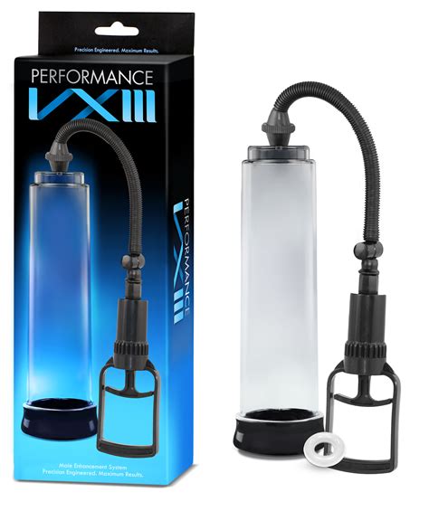 performance vx3 male enhancement pump system clear