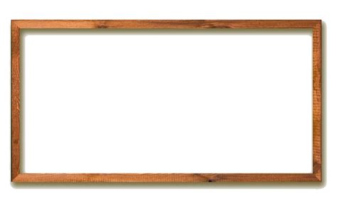 rectangle wooden frame png image png  png