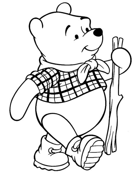 top quality pooh coloring page topcoloringpagesnet