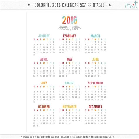 printable monthly calnedar  calendar printable