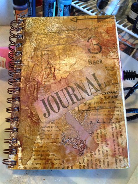 ideas  journal covers  pinterest fabric covered