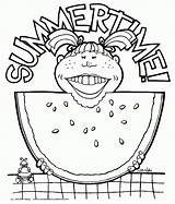 Watermelon Wassermelone Ausmalbilder Disney Coloringhome Summertime sketch template