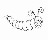 Coloring Caterpillar Pages Kids Printable Toddlers Spring Easy Print Bug Crafts Activities Colouring Worksheets Craft Printables Worm دوده Cute Children sketch template