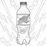 Drawing Dew Mountain Bottle Coloring Pages Zentangles Drawings Color Doodles Doodle Paintingvalley Kids Choose Board sketch template