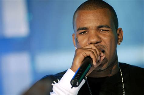 rapper  game arrested  video shows  punching  duty officer la times