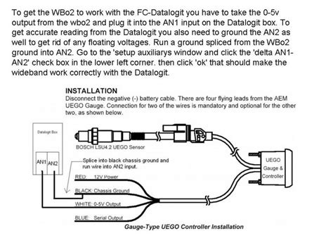 aem  series wideband wiring