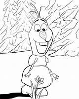 Olaf sketch template