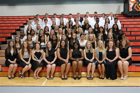 Bchs Inducts New National Honor Society Members