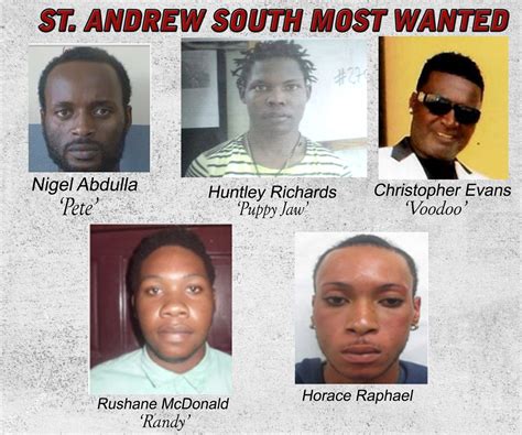 Alleged Cop Killer Named Among Jamaica’s Most Wanted News Jamaica