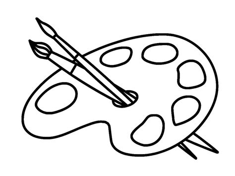 paint coloring page