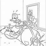 Duck Donald Coloring Pages Bath Disney Hellokids Tondeuse Car Accident La Nephews Frogs sketch template