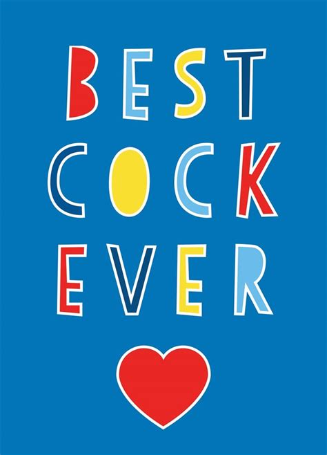 Best Cock Ever Card Scribbler