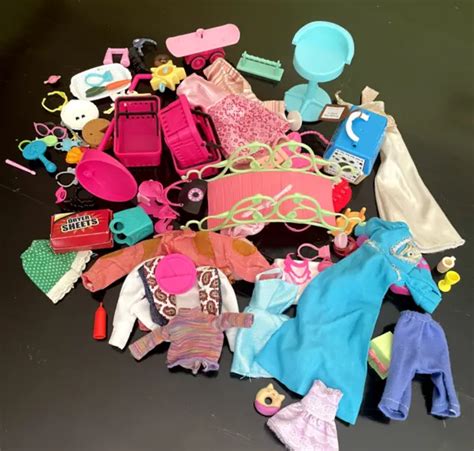 barbie doll misc accessory clothing clothes diorama lot vtg modern