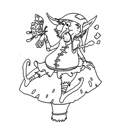 gnome coloring pages books    printable