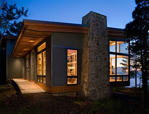 modern lake house  amazing interior design  finne architect