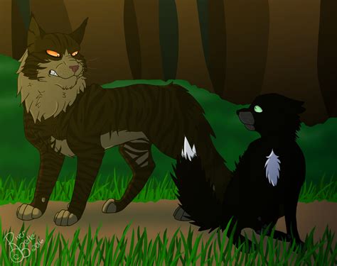 Tigerclaw And Ravenpaw By Riverbelle On Deviantart