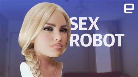 sex robot hands on at ces 2018 youtube