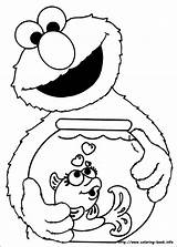 Elmo Coloring Pages Printable Print Color Muppet Character sketch template