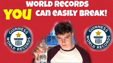 Guinness Book Of World Records Easy To Break