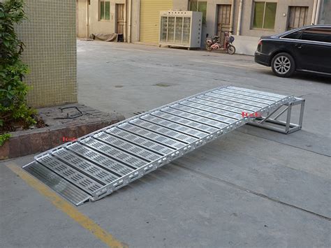 portable disabled  elder aluminum vehicle rampyard ramp tourgo