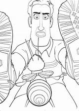 Bee Movie Coloring Pages sketch template