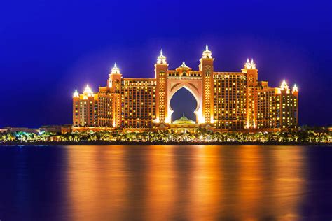 hotel atlantis auf jumeirah  dubai vae vereinigte arabische emirate