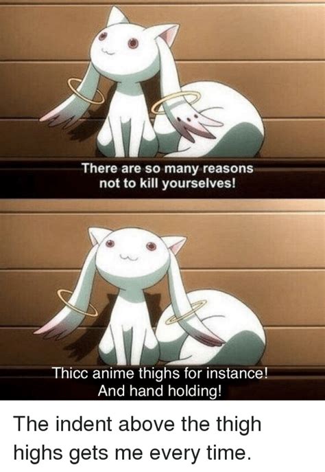 reasons   kill  thicc anime thighs