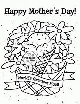 Coloring Mother Pages Mothers Happy Printable Kids Mom Greatest Worlds Color Sheets Ever Grandma Print Disney Colouring Adults Printables Aunt sketch template