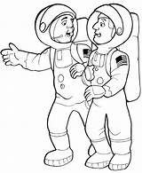 Pages Astronaut Astronauts Ausmalbilder Spaceship Xcolorings Ausmalbild 840px Coloringhome sketch template