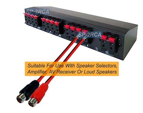 speaker wire  rca adapter kit