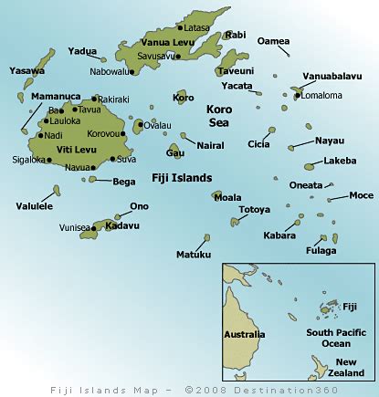fiji map