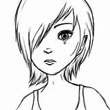 Crying Eyes Lineart Drawings People Deviantart 2006 sketch template