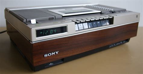 sony beta betamax sl 5600 video cassette recorder vintage vcr betascan