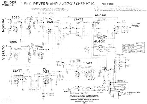 fender pro reverb aa schematic electronic service manuals