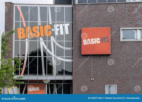 basic fit gym  diemen  netherlands    editorial photography image  hang