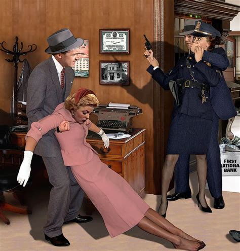 police woman uniform stealing