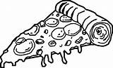Coloring Pages Ranch Pizza Getcolorings sketch template