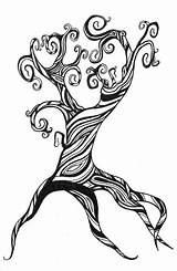 Twisted Tree Coloring Deviantart Drawings Designlooter Drawing Trees Tattoo Pages 97kb sketch template