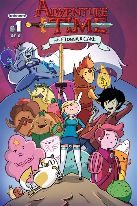 adventure time fionna and cake 1 launches in january from kaboom comic book critic