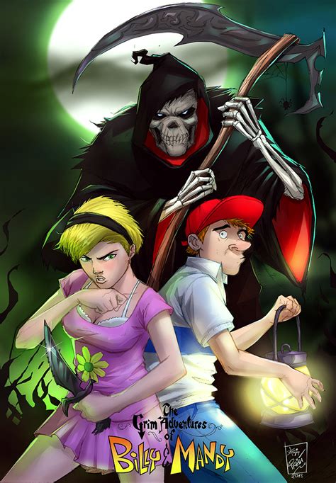 The Grim Adventures Of Billy And Mandy By Artnerdx On