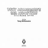 Issue Tony Monster Coloring Sea Book Preview Millionaire sketch template