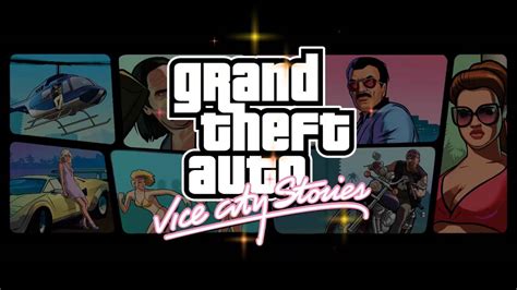 Grand Theft Auto Vice City Stories Logo Font Intro Animation Video