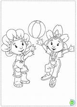 Dinokids Fifi Flowertots sketch template