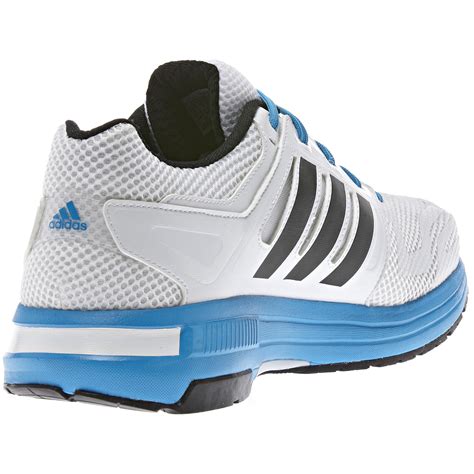 adidas mens revenergy boost running shoes whitesolar blue tennisnutscom