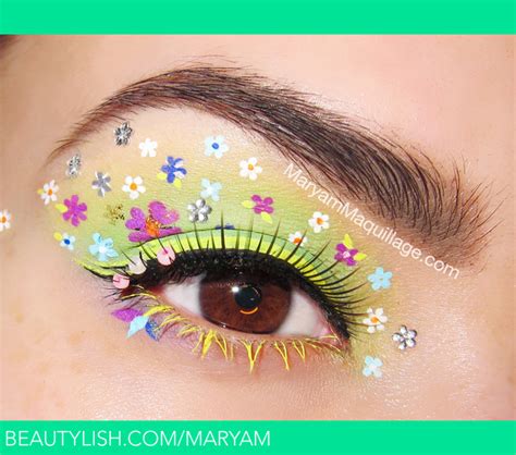 Fantasy Florals Eye Makeup Art Maryam M S Maryam Photo Beautylish