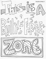 Bullying Printables Recess Environment Bully Classroomdoodles Lessons Excel sketch template
