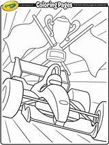 Pages Crayola Formule Racecar Pinewood Winnaar Formel Ausmalen Kleurplaatje Sheets Autosto sketch template